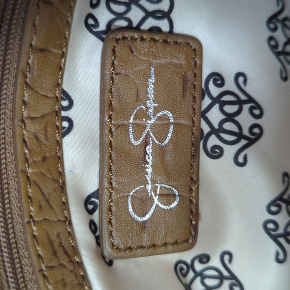 Jessica Simpson Faux Croc Clutch - Picture 13 of 16